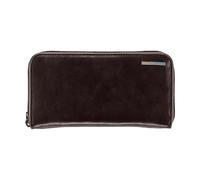 Portafogli donna Blue Square con apertura con zip marrone - Tabella Colori: Marrone Scuro