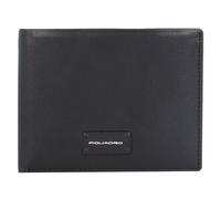 Piquadro Portafoglio Harper RFID in pelle 14 cm nero