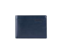 Piquadro Portafoglio pelle portamonete blu navy - Portafoglio