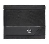 PIQUADRO Portafoglio tessuto riciclato con portamonete PU4188W132R nero