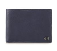 Piquadro Portafoglio uomo in pelle 12,5 cm blu