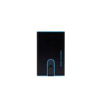 Porta carte di credito con sliding system Piquadro Blue Square, nero - Tabella Colori: Nero