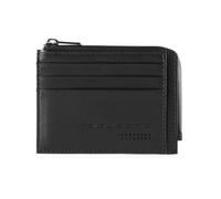 Piquadro - Portamonete Zippato con Porta Documenti - - Accessories - Donna - Nero - ONE SIZE