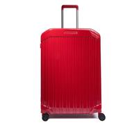 Piquadro PQ-Light 4 ruote Carrello 69 cm con piega di espansione rosso