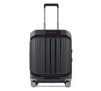 Trolley cabina rigido con tasca frontale Piquadro grigio lucido - Tabella Colori: Grigio