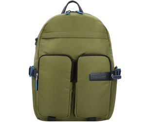 Piquadro PQ-RY Zaino 42 cm Scomparto per laptop marrone