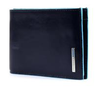 Portafogli uomo con porta monete e volantino porta documenti B2 blu - Tabella Colori: Blu