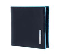 Piquadro PU1666B2/BLU2 Blue Square Portafogli in pelle, Blu, 10 cm