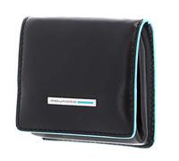 Piquadro PU2634B2 Portamonete, Collezione Blu Square, Nero