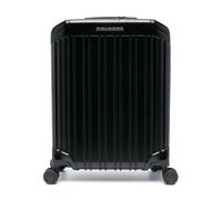 Piquadro PQ-Light - Trolley da cabina ultra sottile a 4 ruote 55 cm (matt black) nero