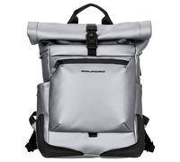 Piquadro Roll Top - Zaino da bicicletta 15.6" 47 cm (silber/schwarz)