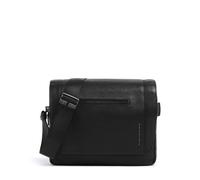 Piquadro S134 Borsa messenger nero, pelle, uomo