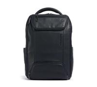 Piquadro S134 Zaino blu, pelle di vacchetta grana, unisex