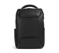 Piquadro S134 Zaino nero, pelle granulata, unisex