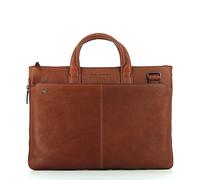 Piquadro Black Square Ventiquattrore pelle 42 cm scomparto Laptop cuoio tabacco (CA4021B3-CU)
