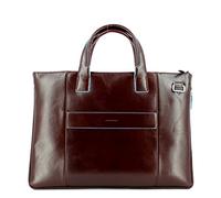 Piquadro Blue Square Ventiquattrore pelle 42 cm scomparto Laptop marrone