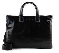 Piquadro Square Cartella, 42 cm, Nero