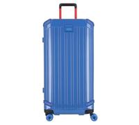 Piquadro, ,Suitcases ,unisex ,Blu ,ONE SIZE Trolley Blu con lucchetto TSA