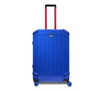 Piquadro, ,Suitcases ,unisex ,Blu ,ONE SIZE Trolley medio rigido a quattro ruote