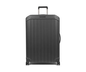 Piquadro, ,Suitcases ,unisex ,Nero ,ONE SIZE Trolley grande 4 ruote in policarbonato