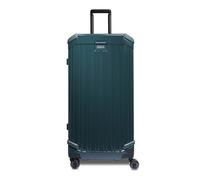 Piquadro, ,Suitcases ,unisex ,Verde ,ONE SIZE Trolley rigido a 4 ruote modello trunk