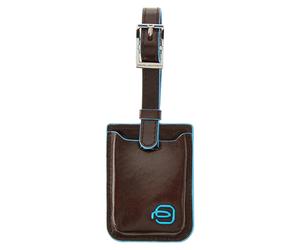 Piquadro Targhetta Per Valigia Porta Indirizzo Con Connequ Marrone Unisex