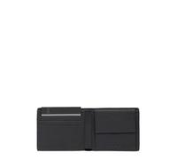 Piquadro Than Men's Wallet Flip Out ID Holder RFID Black, Nero