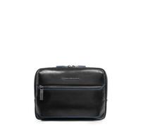 PIQUADRO - Tracolla Blue Square Porta Tablet in Pelle - Uomo - Nero