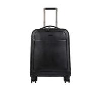 Piquadro - Trolley cabina sottile a quattro ruote bagaglio - - Suitcases - unisex - Nero - ONE SIZE