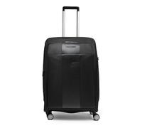 PIQUADRO - Trolley da Viaggio Resistente - Unisex - Colore Nero | Elegante e Professionale, Manico telescopico, Materiale robusto, Trasferte, Business