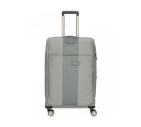 Piquadro - Trolley Espandibile in Nylon e PVC - - Suitcases - Donna - Grigio - ONE SIZE