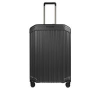 PIQUADRO - Trolley medio espandibile - Materiale resistente - Colore Nero - Uomo Donna