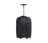 Trolley cabina portabile a zaino in tessuto riciclato Piquadro Brief2, blu - Tabella Colori: Blu