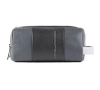 Piquadro Urban Borsa da toilette Vera Pelle 23 cm grigio