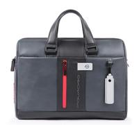 Piquadro Urban Briefcase Pelle 42 cm Scomparto per laptop grey black (CA3339UB00-GRN)