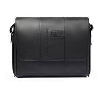 Piquadro Urban Messaggero Protezione RFID Pelle 35 cm Scomparto per laptop nero