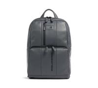 Piquadro Urban Zaino porta pc grigio, pelle, uomo
