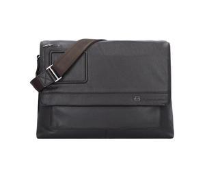 Piquadro Vibe Cartella Messenger Pelle 41 cm Scomparto per laptop marrone