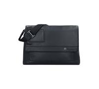 Piquadro Vibe Cartella Messenger Pelle 41 cm Scomparto per laptop nero