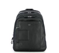 PIQUADRO Zaino Linea VIBE out, in pelle, porta notebook fino a 13" Blu