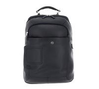 Piquadro Vibe Zaino in pelle porta PC a due scomparti