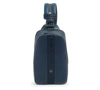 Piquadro Victor Vera Pelle 30 cm blu