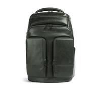 Piquadro W136 Zaino cachi, pelle, unisex, 21L