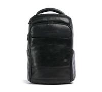 Piquadro W136 Zaino nero, pelle, unisex, 13L
