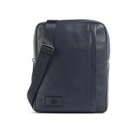 Piquadro W137 Borsa a tracolla blu scuro, pelle, unisex