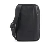 Piquadro W137 Borsa a tracolla nero, pelle, unisex