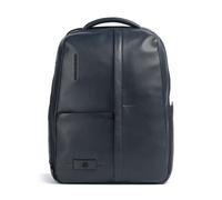 Piquadro W137 Zaino blu scuro, pelle, unisex, 20L