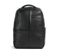 Piquadro W137 Zaino nero, pelle, unisex, 20L