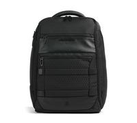 Piquadro W139 Zaino da viaggio nero, fibra sintetica, 33 x 46 x 18cm