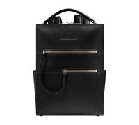 Piquadro W140 Zaino nero, pelle, donna, 13L